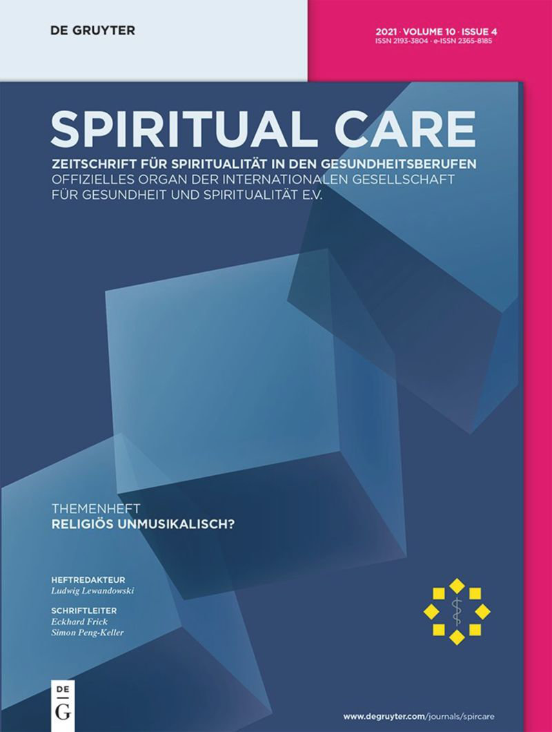 Zeitschrift «Spiritual Care»