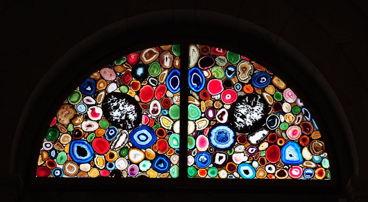 Kirchenfenster von Sigmar Polke im Grossmünster