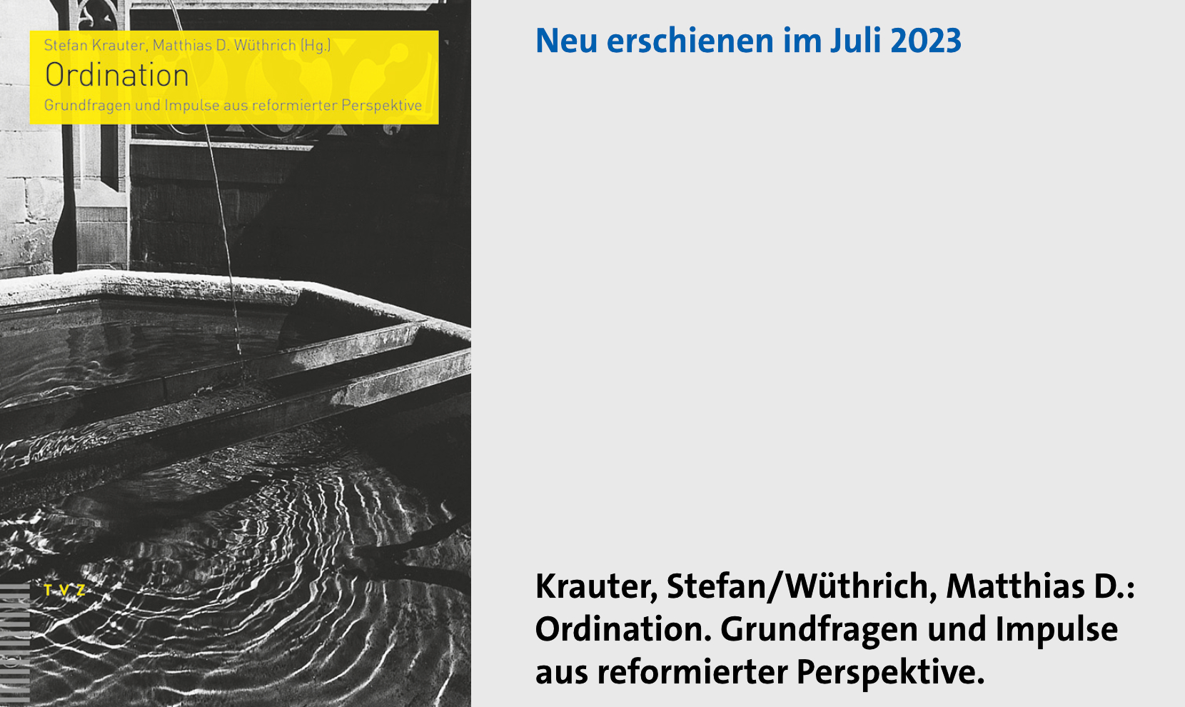 Krauter Wüthrich Ordination Cover