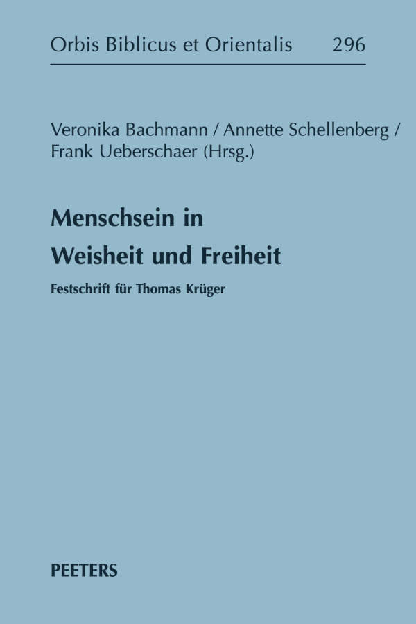 Cover Festschrift Krüger