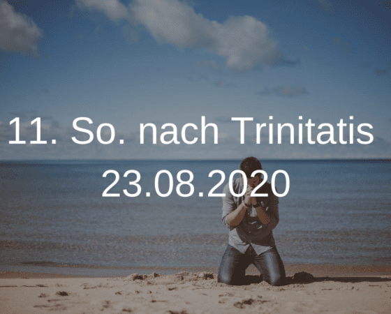 Predigt zu Lk 18, 9-14